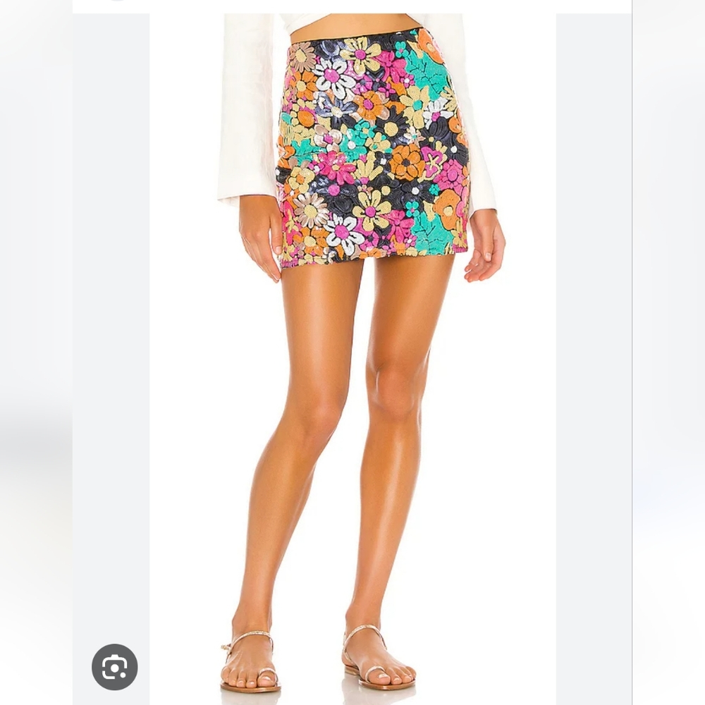 Lovers and Friends Brandy Mini Skirt - XXS